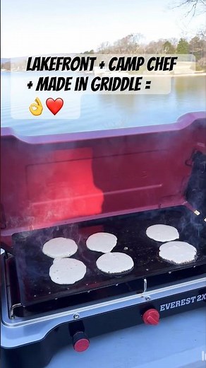Camp Chef + Made In Griddle: Lakefront Breakfast & Lessons Learned