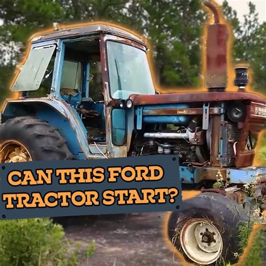 This Tractor Has Been Abandoned...Can It Start Up Again?