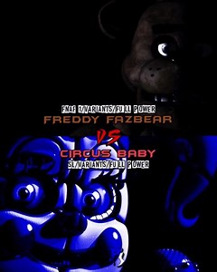 Freddy Fazbear vs Circus Baby #fnaf