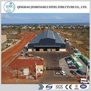 [Hot Item] Prefabricated Metal Sandwich Panel Insulation Fireproof Euro Standard Steel Structure Frame for Farm/Cowshed/Chicken Poultry