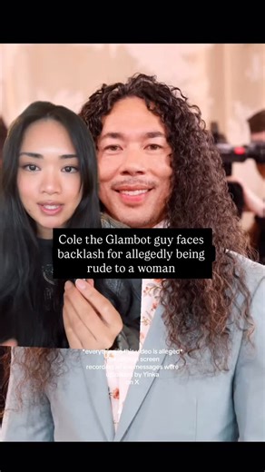 Evie Magazine on Instagram: "A screen recording shared by a woman named Yinka (posted to her own account on X, yungyinkv) shows an interaction with Cole, the Glambot creator, that she says left her confused by his tone. In the messages, Yinka asks about availability and rates for booking the Glambot for a private wedding event. She says she was simply trying to get pricing and next steps, but felt the responses became condescending. “I was thirsty for the machine I literally just wanted the pric