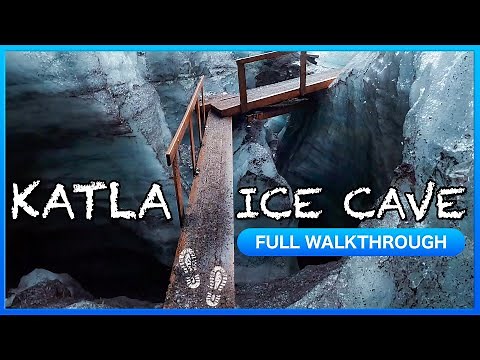 Inside Katla Ice Cave Iceland 🌋❄️ | Full 4K Walkthrough