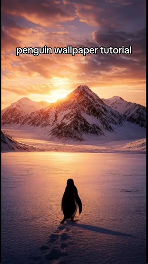 Create Penguin Journey Live Wallpaper for iPhone