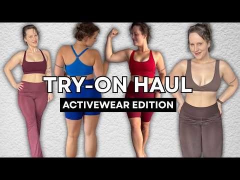 Try-On Haul | Activewear Edition | 10 Cute & Comfortable Workout Outfits | FOR THE GYM OR AT-HOME