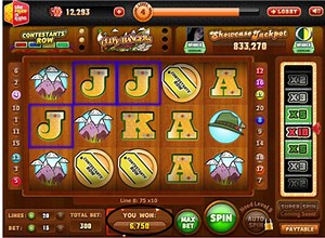 Highest Payout In One Spin Of The "Cliff Hangers" Game From "The Price Is Right" Slot Machine