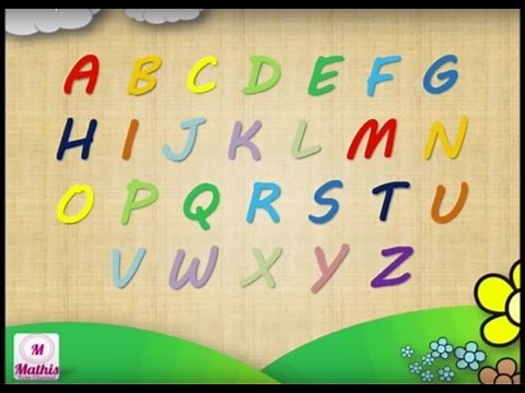 Das ABC LERNEN - Alphabet - lerne schnell Deutsch - learn GERMAN
