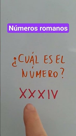 número ROMANO XXXIX