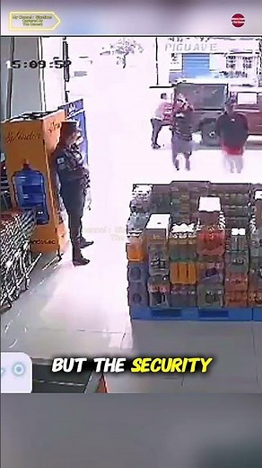 Store Robbery Foiled by Security Guard’s Lightning-Fast Response
