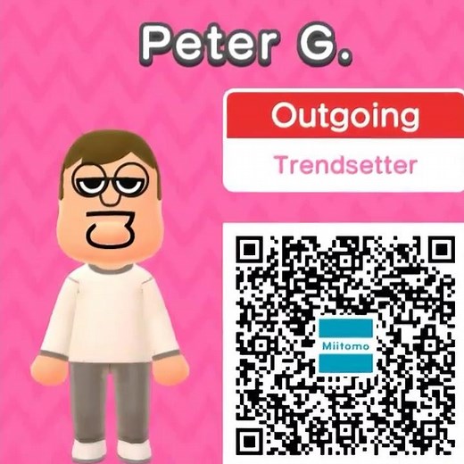 Miitomo qr codes 7 pack
