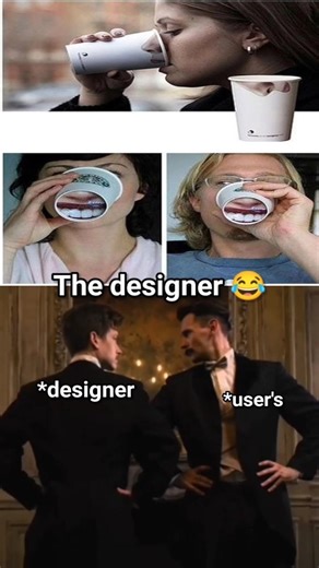 Creative Coffee Cup Design ☕ 😂 #shorts #viral #trending