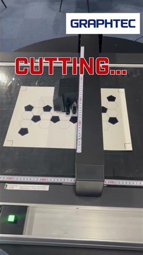 [FCX4000-50ES]🏆⚽✂️Let's Make a Soccer Ball with Graphtec Cutting Plotter FCX4000-50ES🥇✨