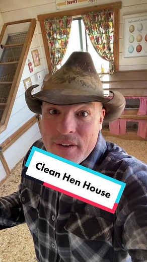 Cleaning the Hen House for Happy Chickens