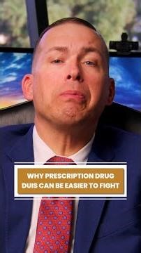 Prescription Drug DUI Penalties: Why Your Case May Be Different