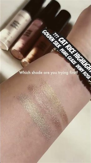 #catrice #highlighter #makeup #beautytiips #swatches #beauty #glowup #luminous #makeuptutorial