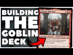 Building THE BEST Goblin Deck in Commander, Krenko, Mob Boss #mtg #edh