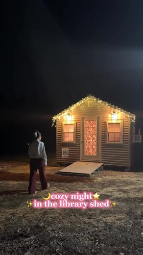 ✨🦋📚 Jess 📚🦋✨ on Instagram: "the library shed is my ultimate safe space 📚💖✨ #bookstagram #library #librarylife"