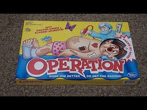 Hasbro Gaming: Operation Boardgame Review (2015 Version)♟️🎲