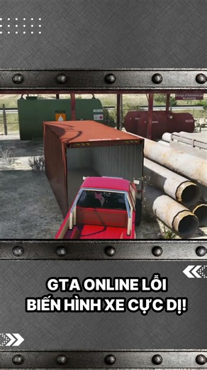 GTA Online: Lỗi biến hình xe cực dị #gta #rockstar #shorts