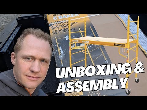 MetalTech 6' Baker Scaffolding Platform - Unboxing & Assembly