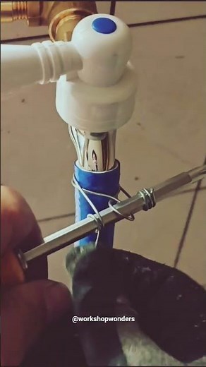 Quick and easy water pipe installation — anyone can do it! #workshopwonders