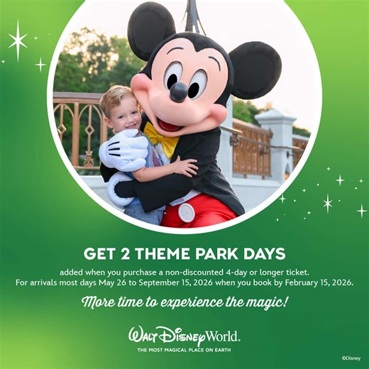 Most families don’t regret taking their kids to Disney… They regret waiting too long. As a Disney Vacation Guide, I see it all the time — the families who prioritize the trip never wish they hadn’t. And with rare promotions happening right now… ✨ free park days ✨ free resort nights ✨ limited cruise savings …it may be more within reach than you think. 💬 Comment MAGIC or send me a message — I’ll show you what’s possible. — Emily Expertly Planned. Magically Delivered