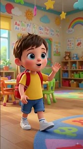 First Day of School Song | Back to School Song for Kids | Preschool & Kindergarten #shorts #ytshorts