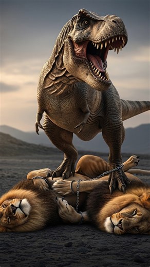 Dinosaur vs Lion: The Ultimate Showdown