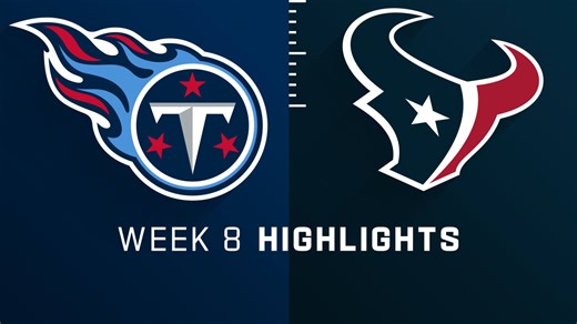 Titans vs. Texans highlights | Week 8