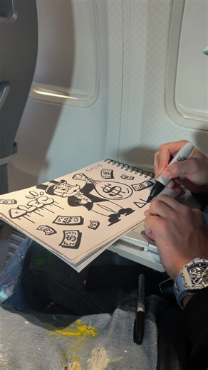 Creative Ways to Draw While Flying