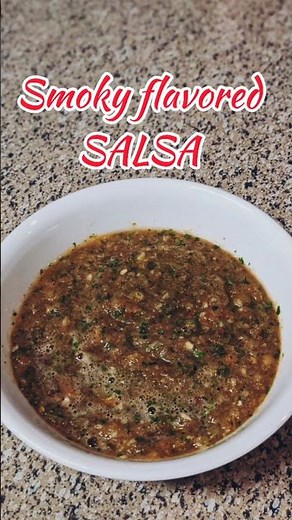 Quick and Easy Salsa Recipe | Smoked Salsa | Easy Homemade Salsa | #Shorts