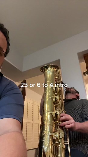 25 or 6 to 4: Saxophone Intro Performance