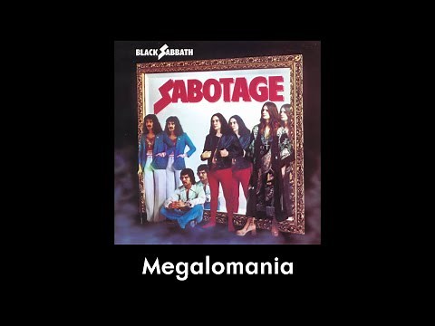 Black Sabbath - Megalomania (lyrics)