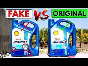 SHELL Engine Oil ORIGINAL VS FAKE || Duplicate Engine Oil