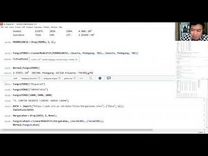 Tutorial Wolfram Mathematica - Regresi