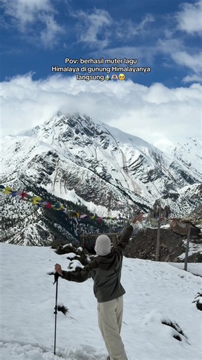 POV: Berhasil Muter Lagu Himalaya di Gunung Himalaya Langsung! 🏔️