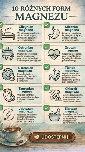 10 Rodzajów Magnezu Które Musisz Znać!