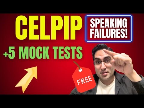 This is Why You Fail CELPIP Speaking + Special Mock Tests Offer