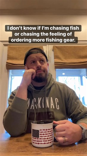 26K views · 331 reactions | I don’t know if I’m chasing fish or chasing the feeling of ordering more fishing gear. #fishing #comedy #bassfishing #fypシ | Fishhook Terry | Facebook