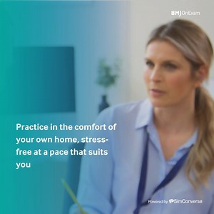 We’re thrilled to announce the launch our new revision tool for the SCA exam  Perfect all RCGP clinical experience groups with our AI generated patients. Receive instant personalised feedback and build your confidence all in the comfort of your own home. Find out more and get started from as little as £12  https://bit.ly/3AgQgMB It's the only revision tool you’ll need!  #BMJOnExam #scaexam #gptrainees #MedicalRevision | BMJ OnExamination | Facebook