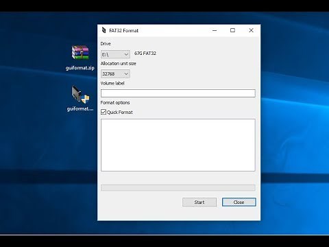 Como Formatar HD Externo Cartão SD ou Pendrive para FAT32 com guiformat