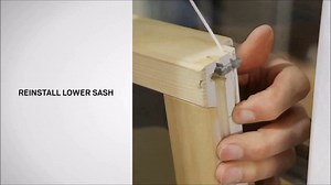 How to Replace Balance and Jamb Liner for Narroline Windows