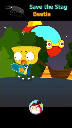 Save the Stag Beetle | Insect Rescue Team | REDMON