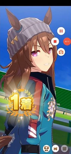 ウマ娘プリティーダービー ナカヤマフェスタのG1レース勝利ポーズ&通常レース勝利ポーズ