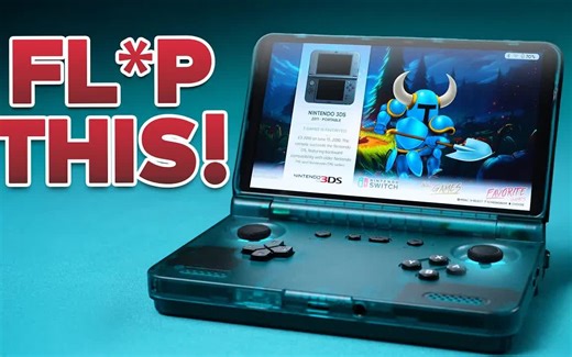 【229美元最强翻盖掌机？】Retroid Pocket Flip 2全面评测：骁龙865 OLED屏实测惊艳！