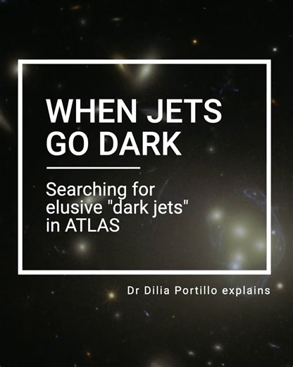 Could a "dark force" be hiding in particle jets? Dr Dilia Portillo explains a new result from the ATLAS Experiment at CERN, looking for elusive "dark jets" in LHC proton collisions. Read the physics briefing to learn more: https://atlas.cern/Updates/Briefing/Dark-Jets | ATLAS Experiment at CERN