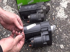 Starter replacement - Removal and refitting step by step