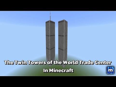 How to build the Twin Towers in Minecraft