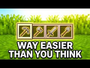 How to make Basic tools in Minecraft 💀🙏