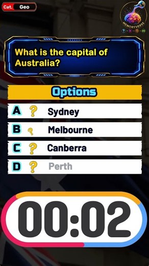 Capital of Australia #gk #learning #education #geography