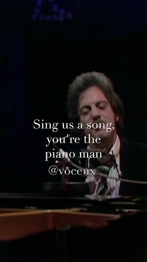 Billy Joel Piano Man Acapella Performance 1973